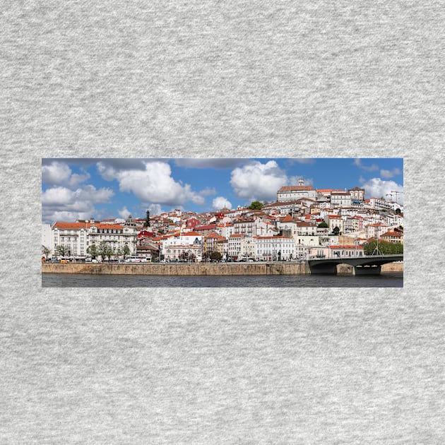 Old town, river, Mondego, Coimbra, Portugal, city by Kruegerfoto